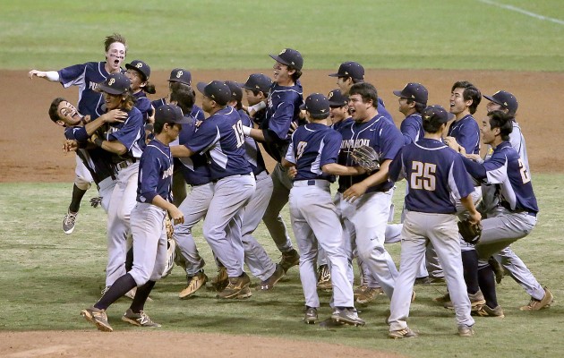 Punahou is back in the state baseball tournament for the first time since 2011. Jay Metzger / Special to the Star-Advertiser