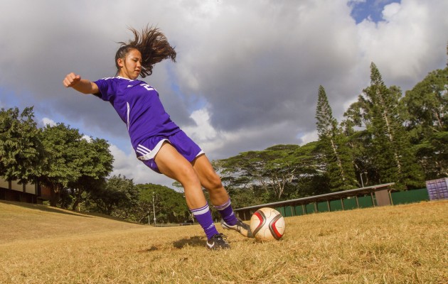 Sunshine Fontes is the first OIA player to be honored by Gatorade since Mililani's Mari Miyashiro in 2010. Dennis Oda / Star-Advertiser