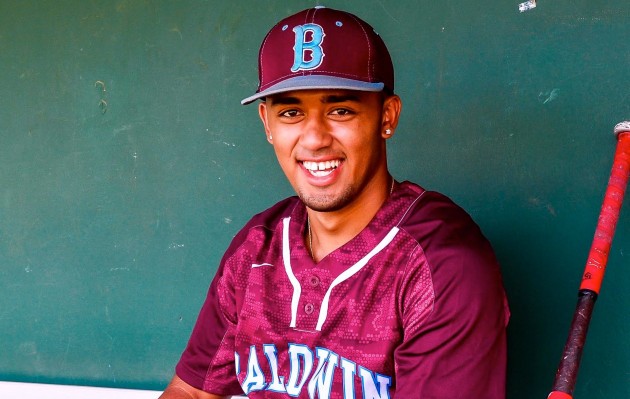 Baldwin pitcher-outfielder Kawena Alo-Kaonohi is ready for the next  chapter of his amazing baseball career.  Photo by Rodney Yap/Special to Star-Advertiser
