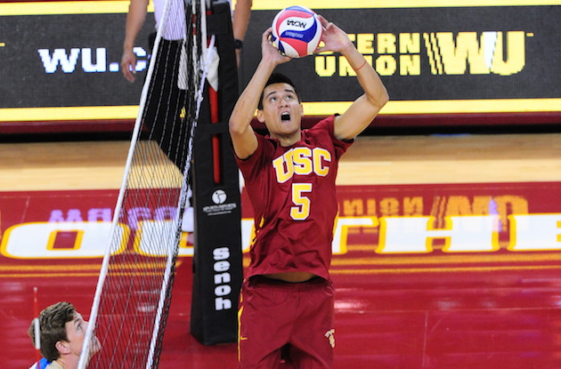Micah Christenson is one of three first-time Olympians from Hawaii on the U.S. Men's National Team who will compete in Rio. Photo courtesy USC Athletics.