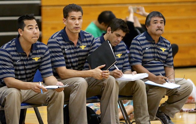 Punahou coach Rick Tune was honored by Hudl. Jay Metzger / Special to the Star-Advertiser.