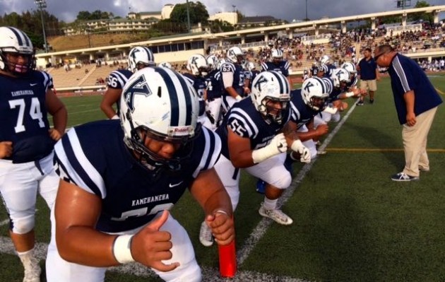 Kamehameha is ready for an ILH battle at home against Iolani. Bruce Asato / Star-Advertiser