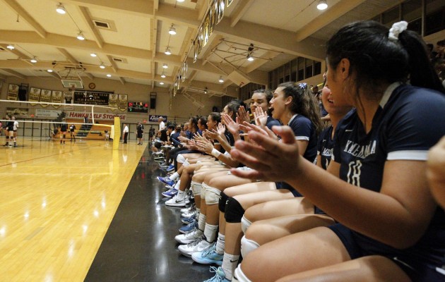 Kamehameha is looking to repeat as state champ on Saturday night. Cindy Ellen Russell / Star-Advertiser