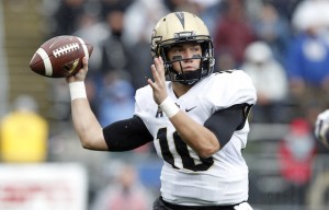 UCF freshman McKenzie Milton is 2-2 as a starter after throwing for a career-high 317 yards and 3 TD's in a win over Memphis. Photo courtesy Associated Press.