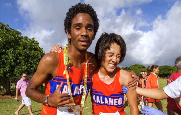 Kalaheo expects Avery Torres and Colby Otero to be in the lead pack in Saturday's state championship. Bruce Asato / Star-Advertiser