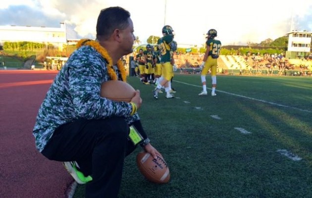 Nolan Tokuda and the Leilehua Mules are facing a must-win game against Aiea. Bruce Asato / Star-Advertiser