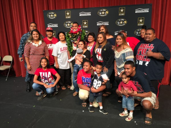 The Tagovailoa family.