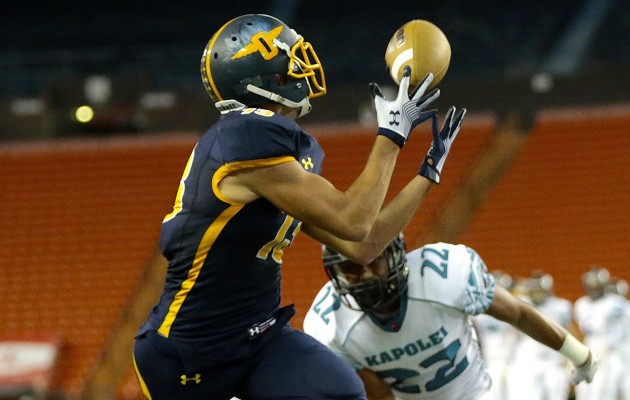 Punahou dropped out of the Star-Advertiser's top four for the first time since 2011. Jamm Aquino / Star-Advertiser