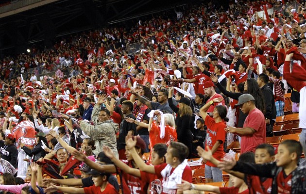 The sea of red is back in the championship again this year. Jamm Aquino / Star-Advertiser