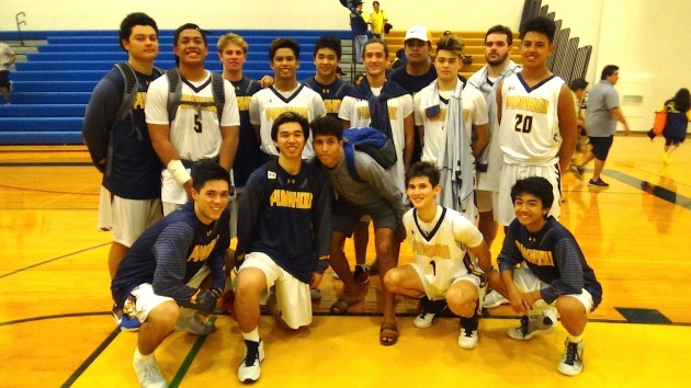 Punahou defeated Bishop Hendricken (R.I.) in the title game 80-60 to repeat as champion of the Punahou Invitational. Friday, Dec. 30, 2016