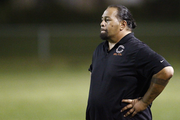 After nine years as head coach, Campbell football coach Amosa Amosa was relieved of his duties.  Jamm Aquino/Star-Advertiser