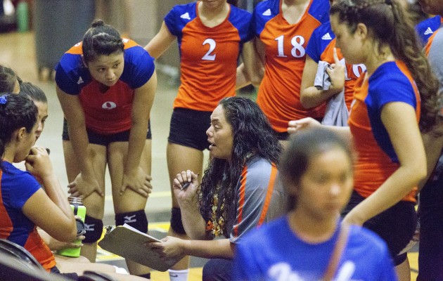 Roberta Downey took Kalaheo to the OIA Division II title in 2014. Cindy Ellen Russell / Star-Advertiser