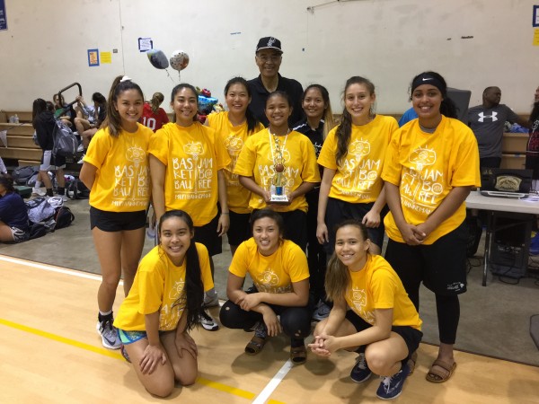 Team Gold was coached by Johnelle Kapua. 