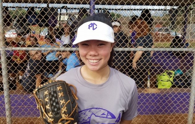 At one end of the spectrum, Taylor Au had a worthy defensive game in a win over Nanakuli on Tuesday. On the other end, she had a game for the ages. You be the judge. Nick Abramo / Honolulu Star-Advertiser.