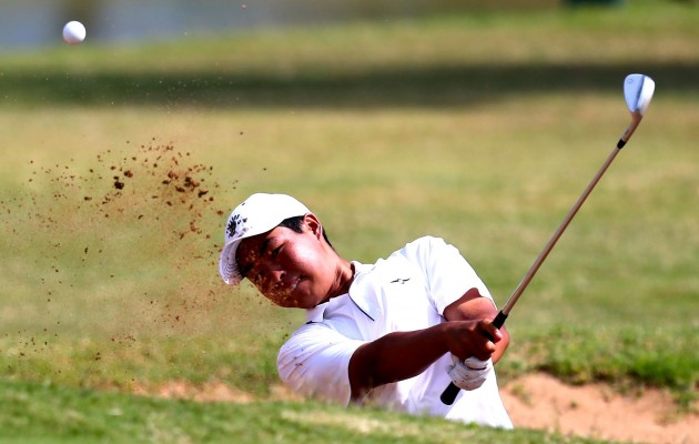 Punahou's Remington Hirano has a 73 average after three ILH golf events. Darryl Oumi / 2015 / Special to the Star-Advertiser