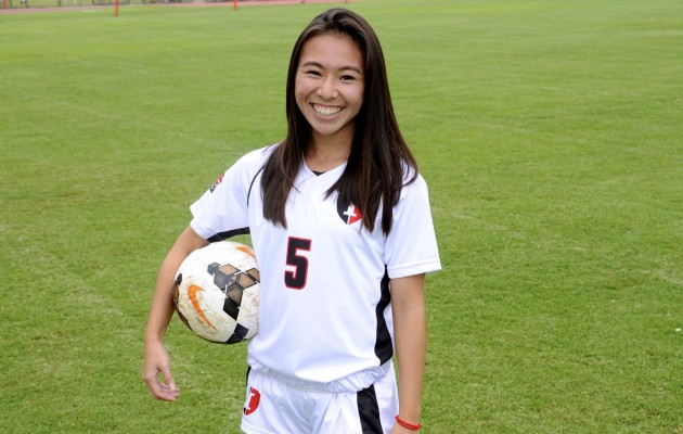 Kylee Kim-Bustillos was named the state player of the year on Sunday. Craig T. Kojima / Star-Advertiser