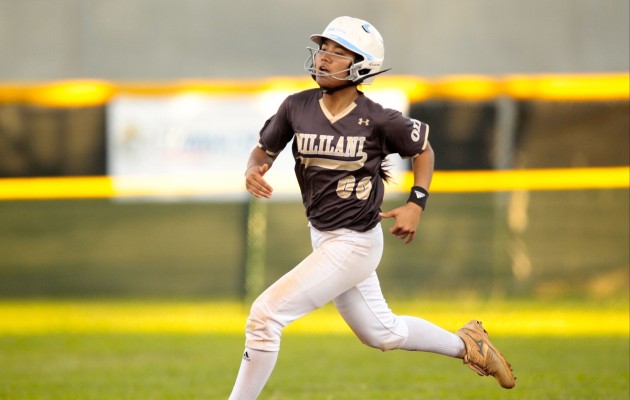 Mililani shortstop Tarah Aniya's solo homer accounted for her team's first run in a 5-2 loss to Campbell on Saturday. Jamm Aquino / Honolulu Star-Advertiser.