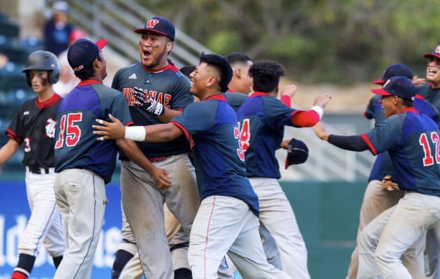 OIA Division II champion Waianae is seeded second behind Kamehameha-Hawaii in the Division II state baseball tournament. Photo by Dennis Oda/Star-Advertiser.