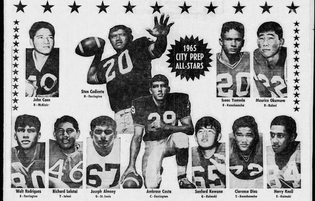 1965 prep football all-star teams – Hawaii Prep World